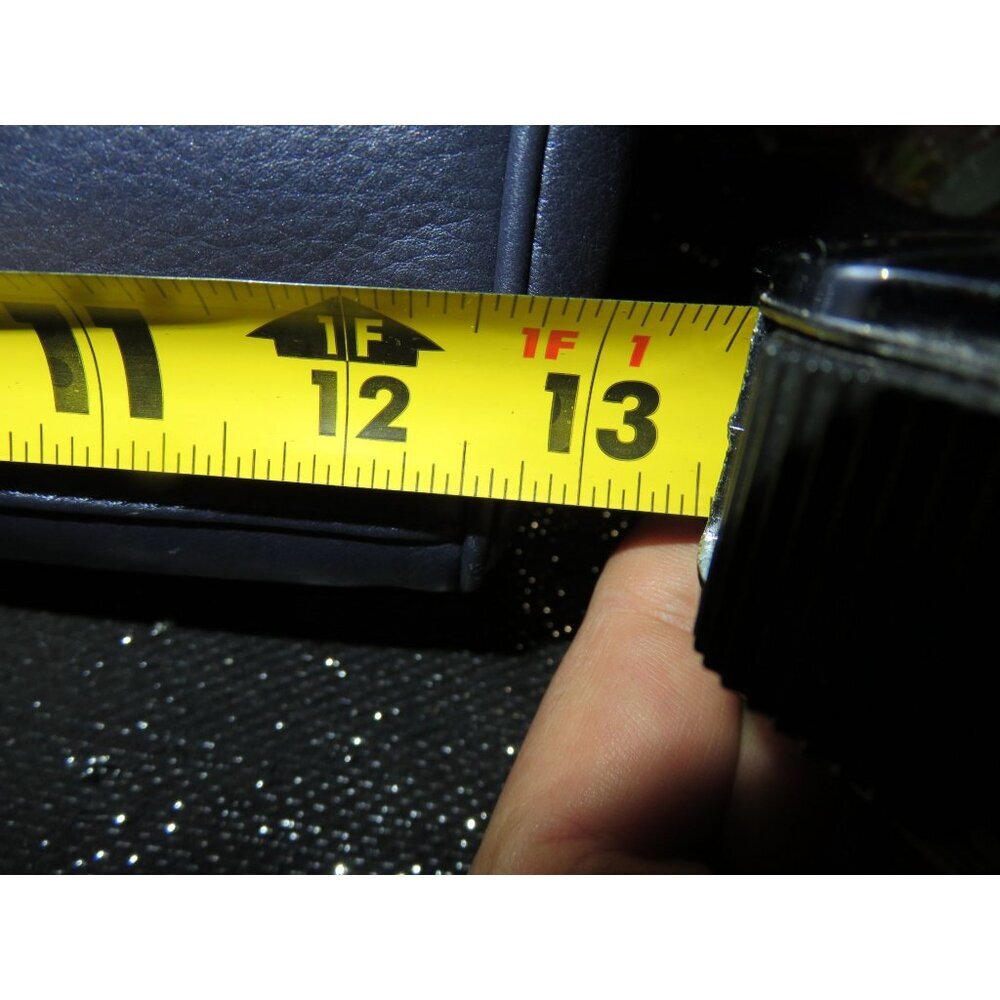 Coach Taylor 2013 Metallic Blue Leather Double Handle Satchel & Crossbody Strap - Picture 11 of 13